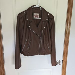 Levi Strauss Brown Leather Jacket